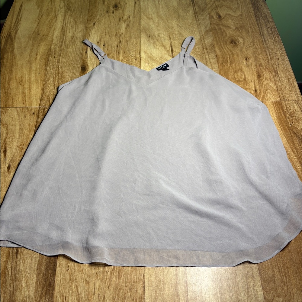 Torrid Sophie Light Purple Mauve Sleeveless Tank Top Womens Plus Size 1X